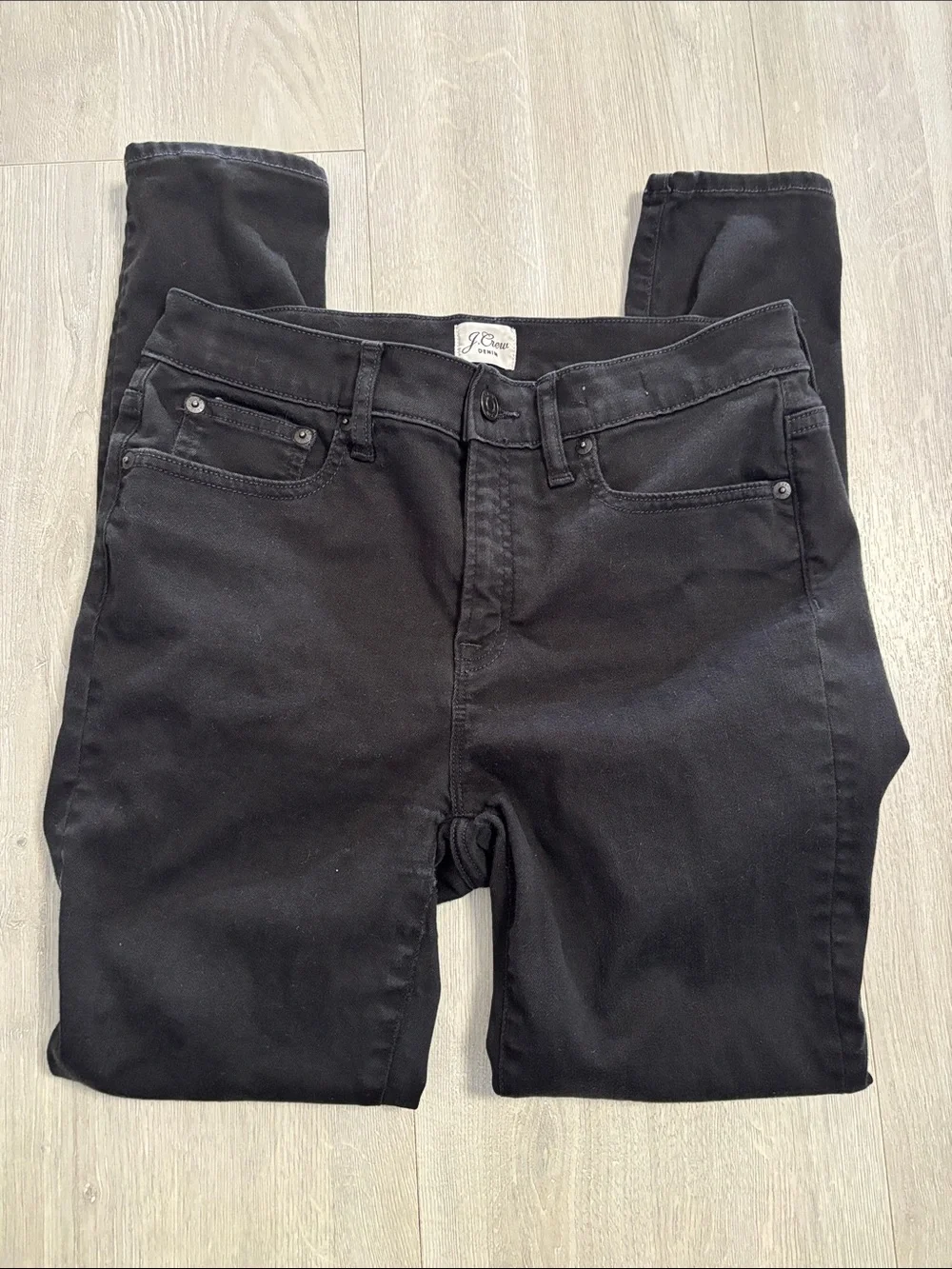 🔥BUNDLESALE Ladies 29 J. Crew 8” Toothpick Slim Black Skinny Jeans